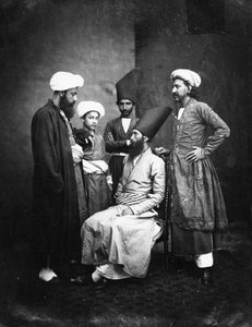 Parsis w Bombaju, c. 1870